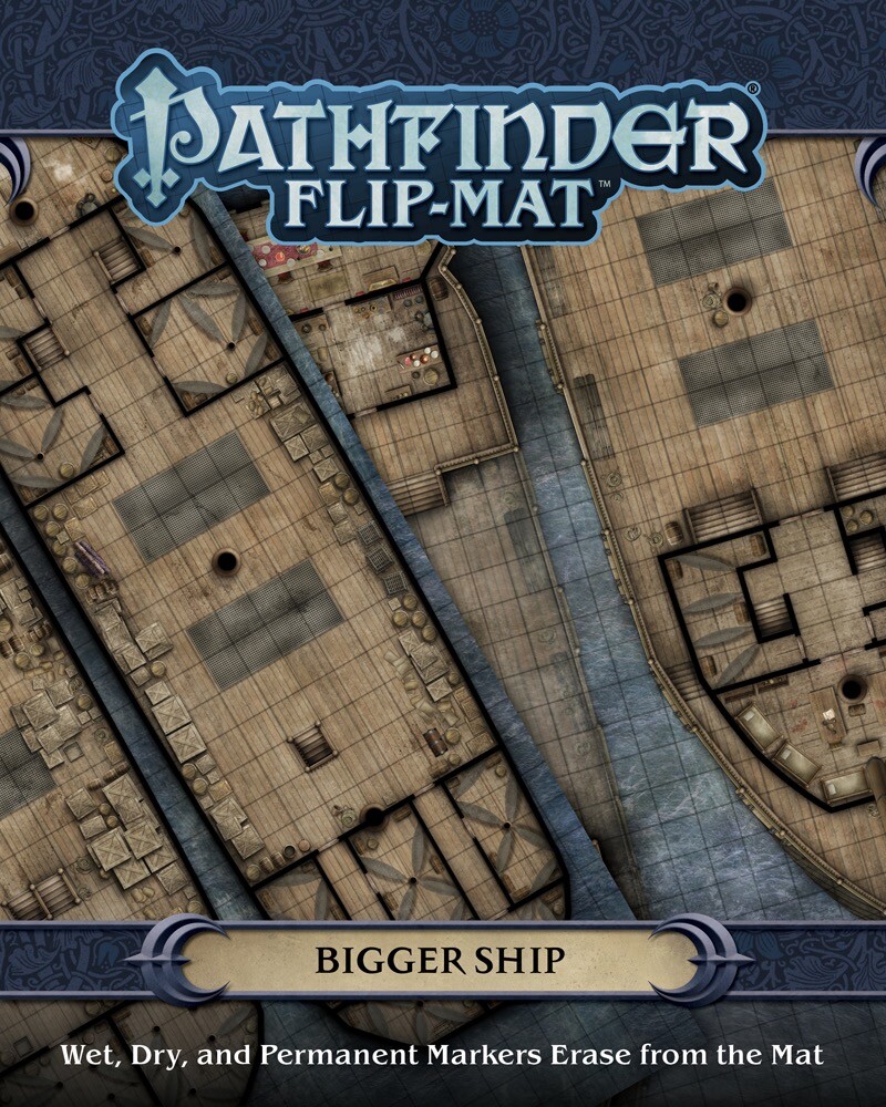 Pathfinder (RPG) Flip-Mat: Bigger Ship