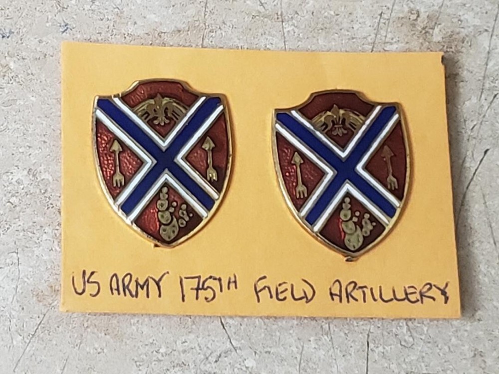 175th Field Artillery DUI Crest (Pair)