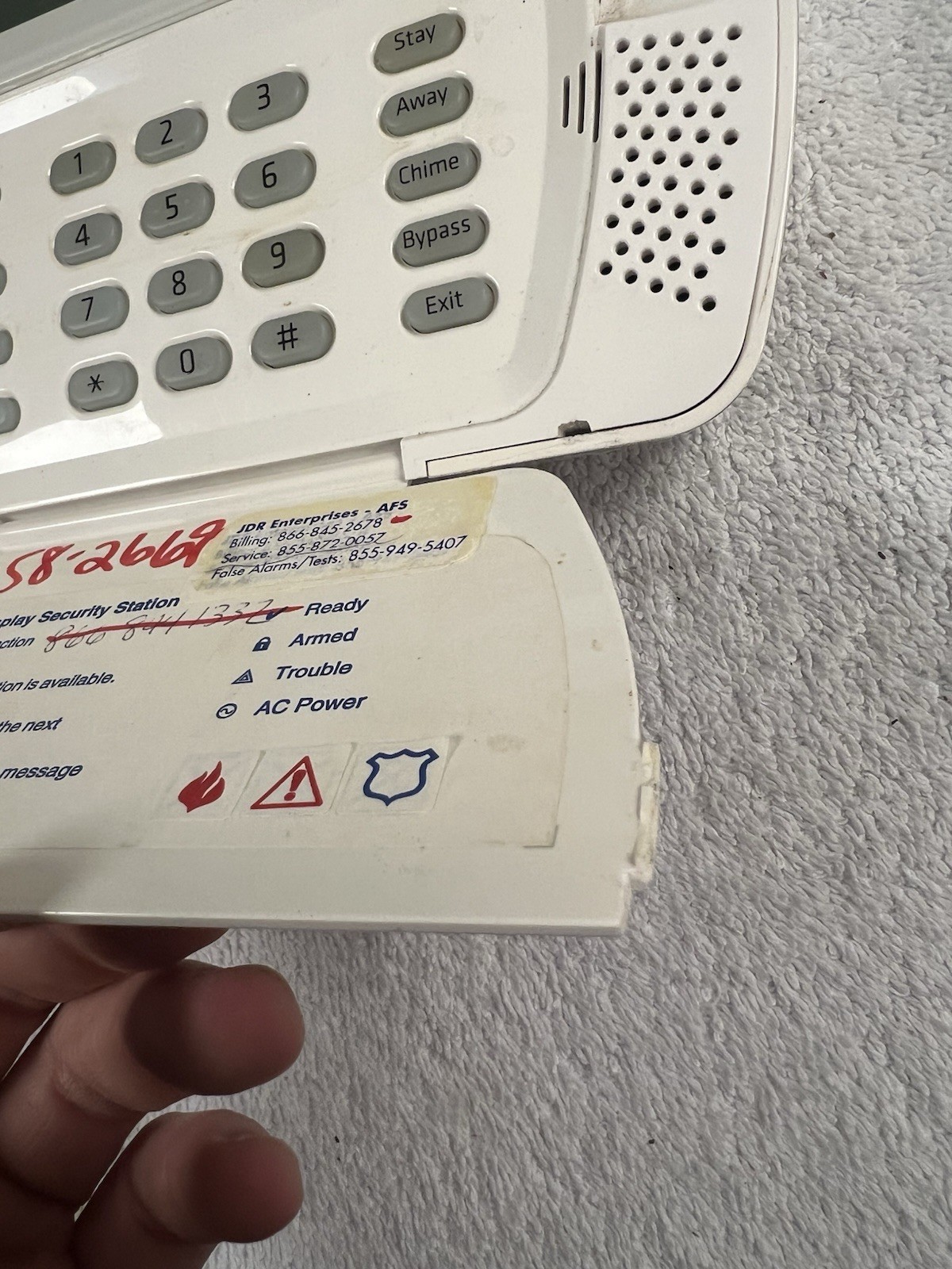 DSC SCW9047 Self contained Alarm System 433 MHz