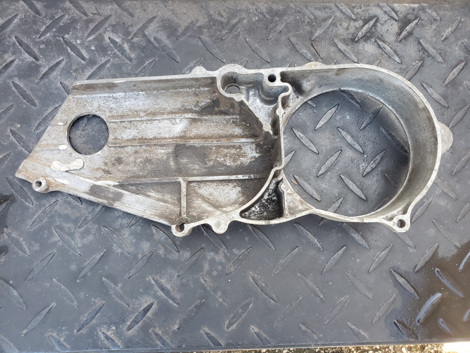 Honda ATC70 ATC 70 Left Side Chain Case Sprocket Cover 78-85 READ DESCRIPTION