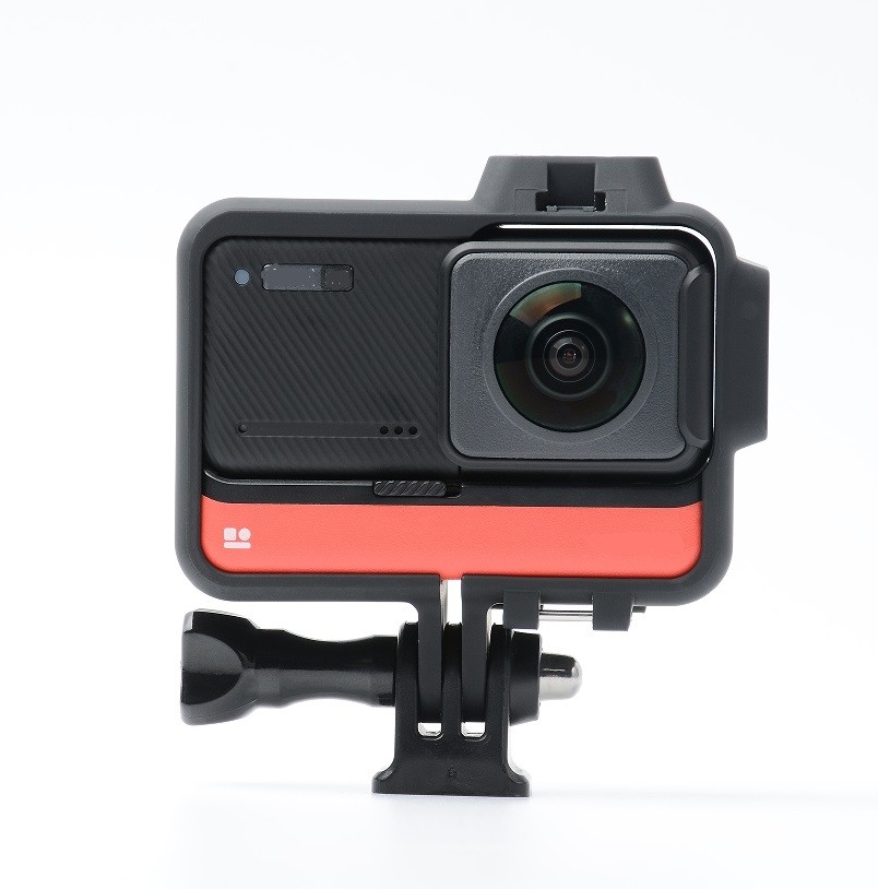 Plastic Cold Shoe Protective Frame Guard Case with Base For Insta360 One RS