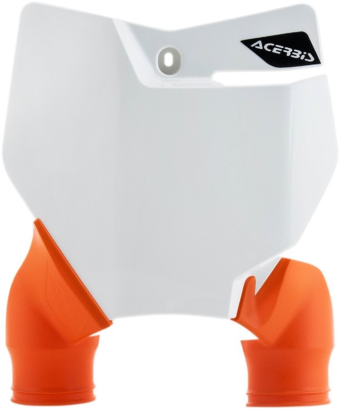 Acerbis White Plastic Front Number Plate (2527420002)