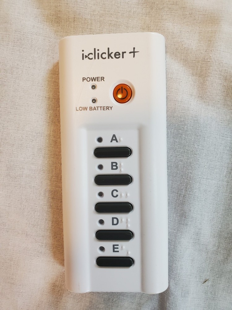 iClicker Plus RLR15 Student Classroom Response System Remote Control Unit