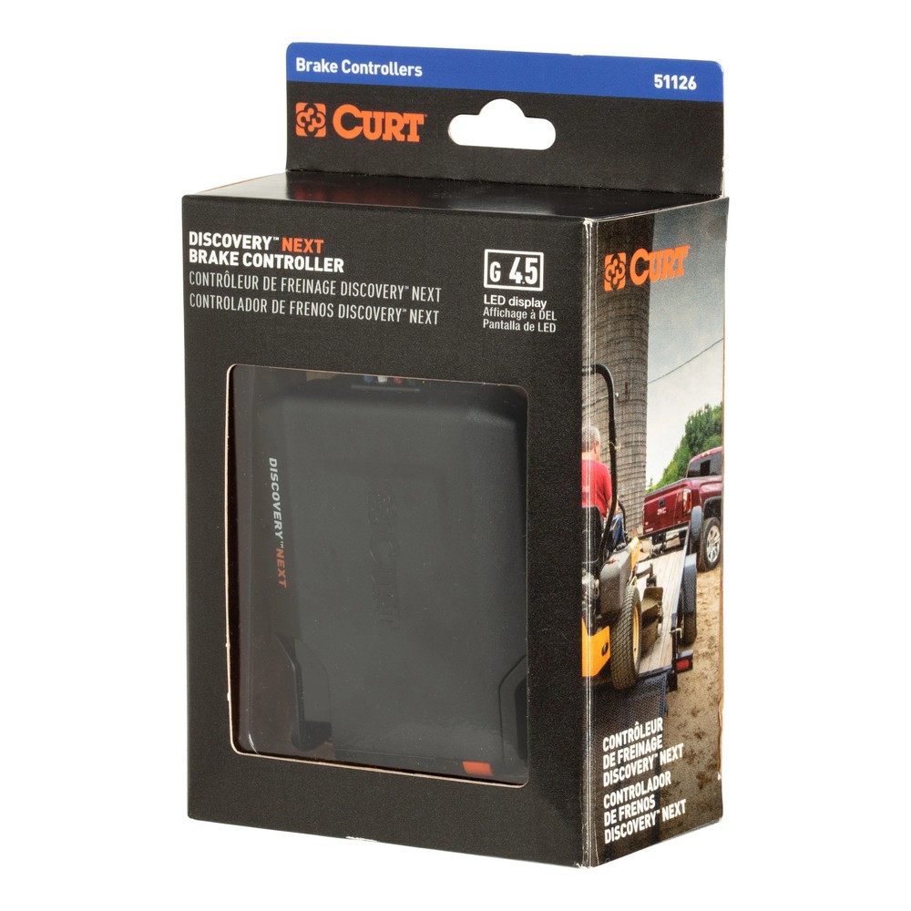 CURT Discovery NEXT Electric Trailer Brake Controller Time-Delay #51126