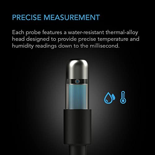 Controller Sensor Probe, Stainless Steel 20’ Waterproof Temperature 20 feet