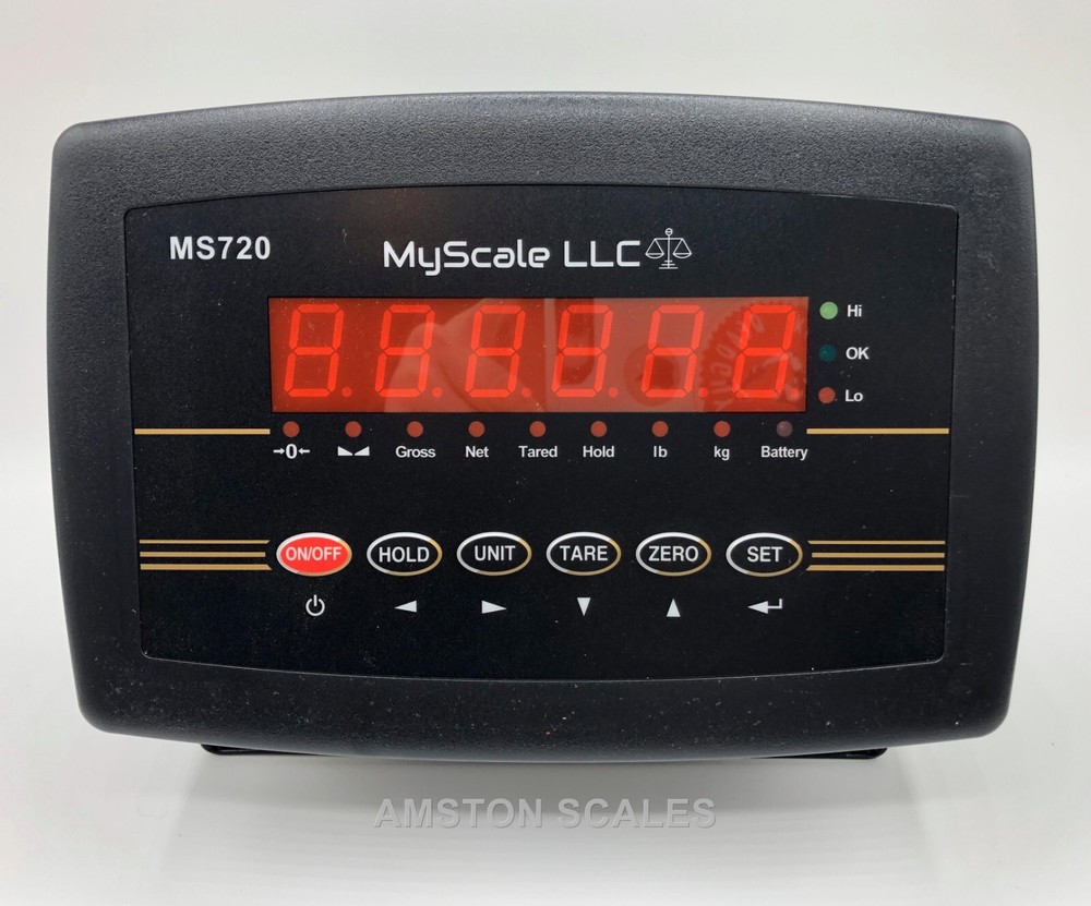 LED LOAD CELL & SCALE INTERFACE CONTROL DISPLAY CATTLE LIVESTOCK FLOOR TRUCK NEW