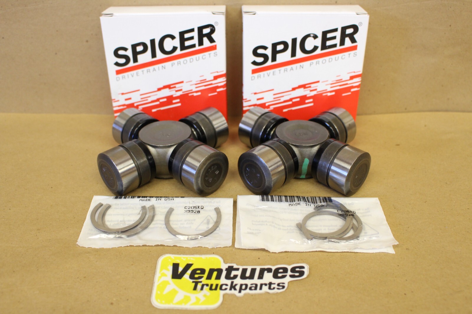 Spicer 2005-2014 Ford F250 F350 4X4 Front Axle Seal Ball Joint U Joint Sr. Kit