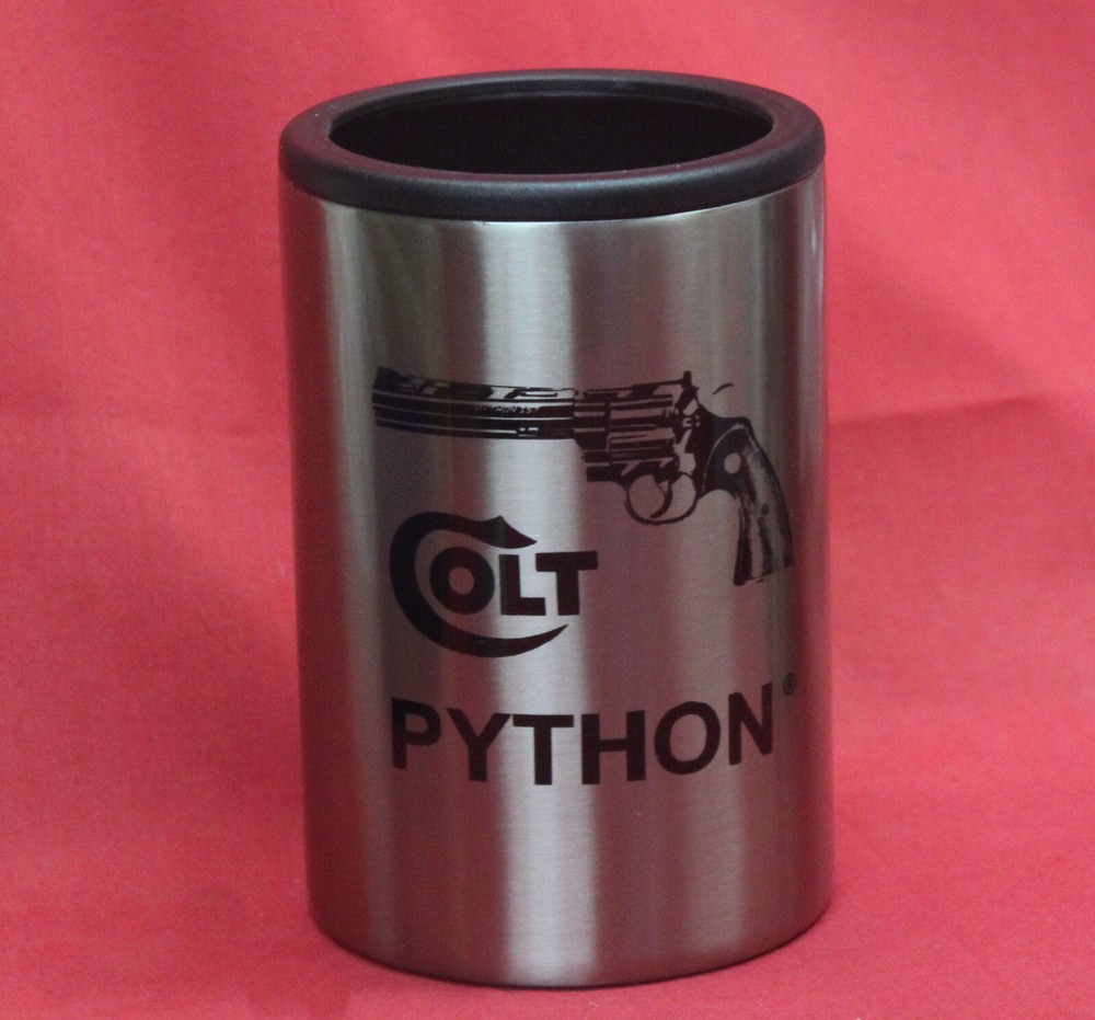 COLT Firearms Stainless Steel Python Can Coozie