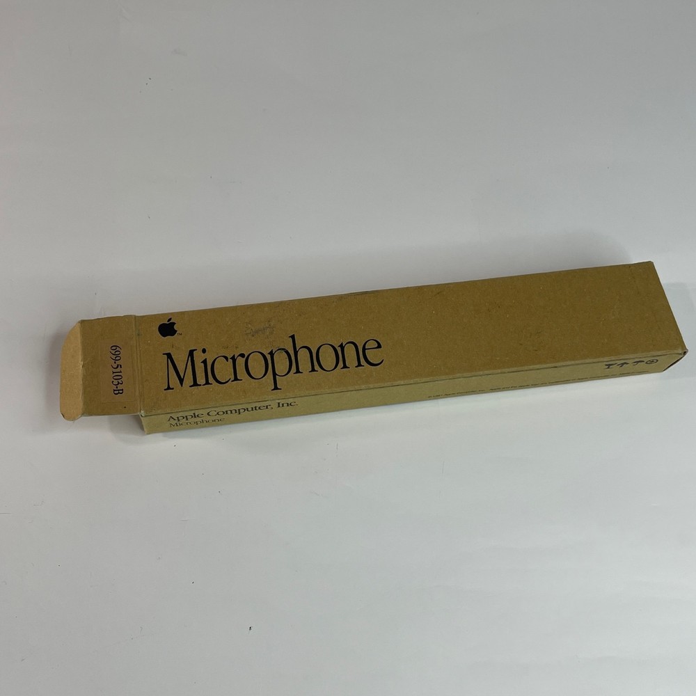 Apple Computer Microphone 699-5103-B Vintage 1991 - UNTESTED