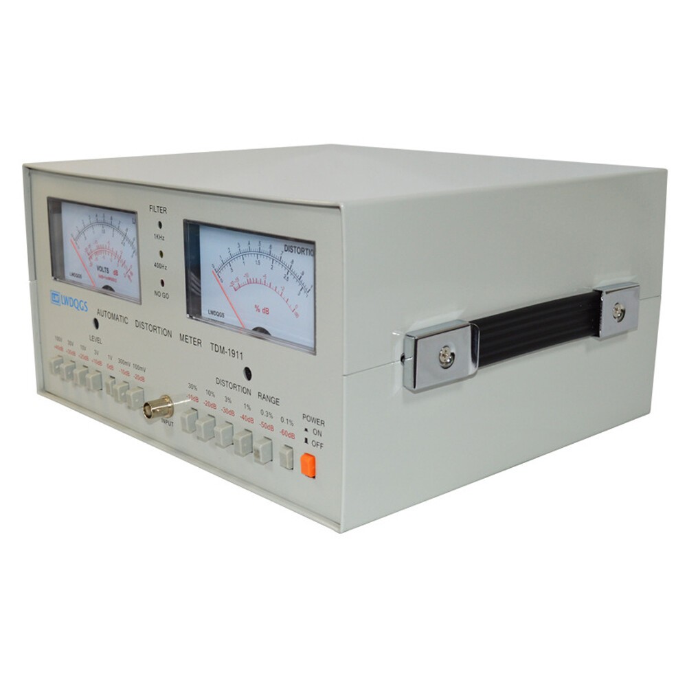 TDM-1911 Automatic Distortion Meter Audio Signal Distortion Analyzer 0.01%-30%