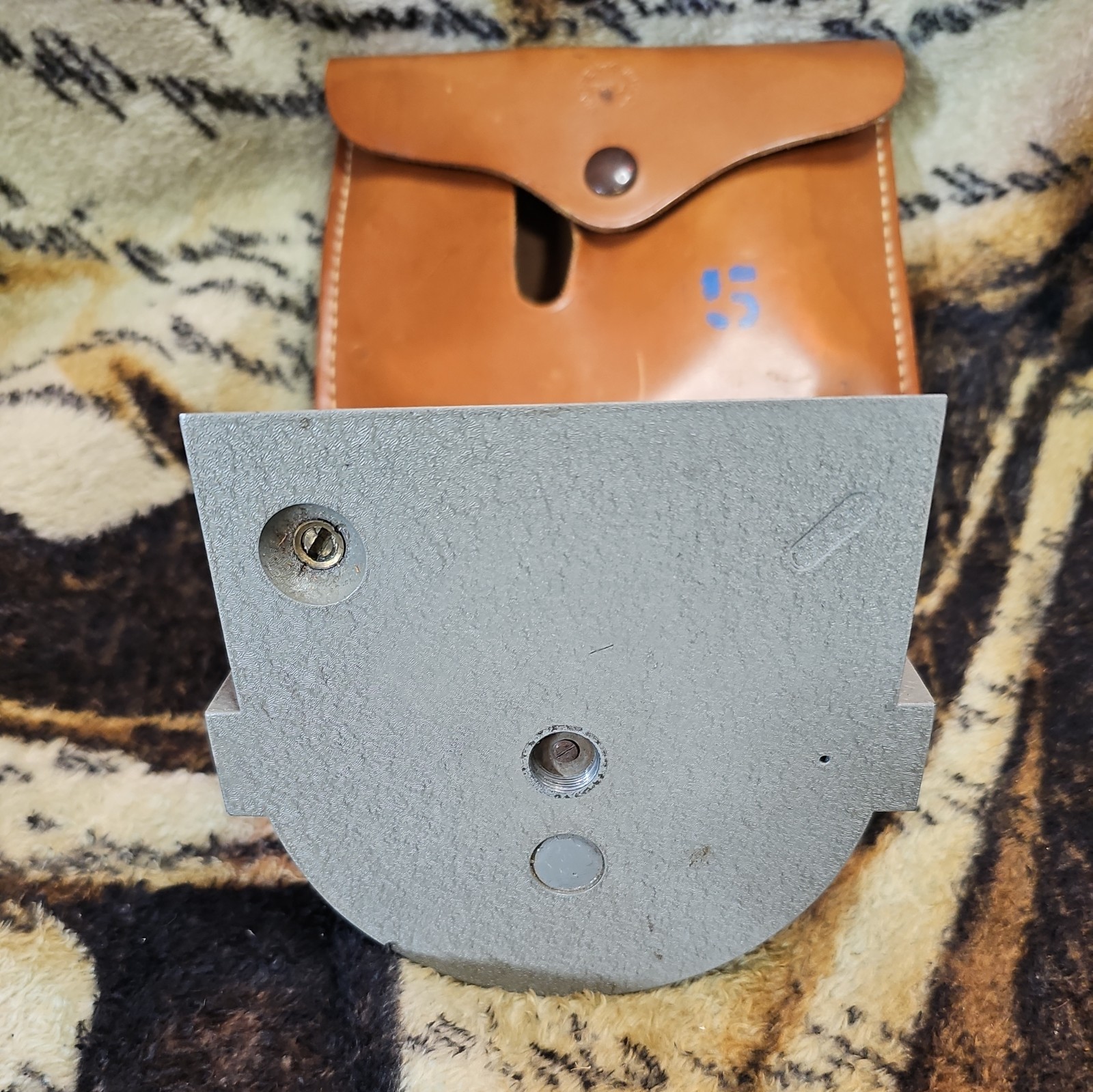 Vintage Antique Surveyors Compass Warren Knight Co Philadelphia PA W/pouch