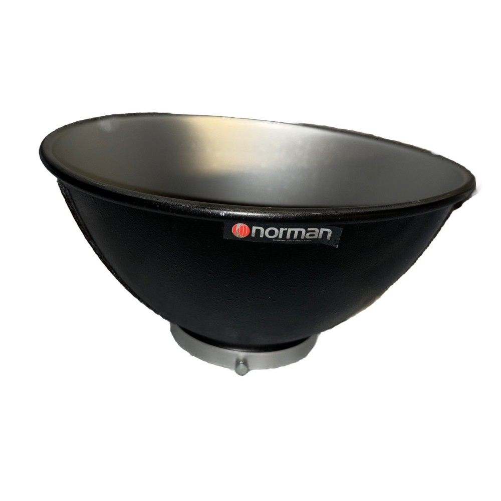 Norman Studio Lighting Lamp Head 10” Reflected.