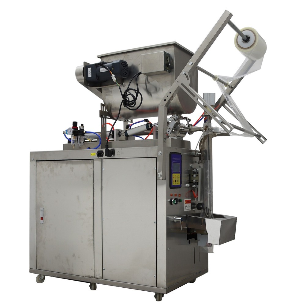 10-100ml Automatic Quantitative Paste Filler w/Horizontal Mixing Hopper 110V500W