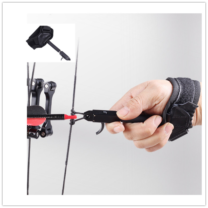 Archery Caliper Release Aids Trigger Right Left Hand Compound Bow Target Shoot