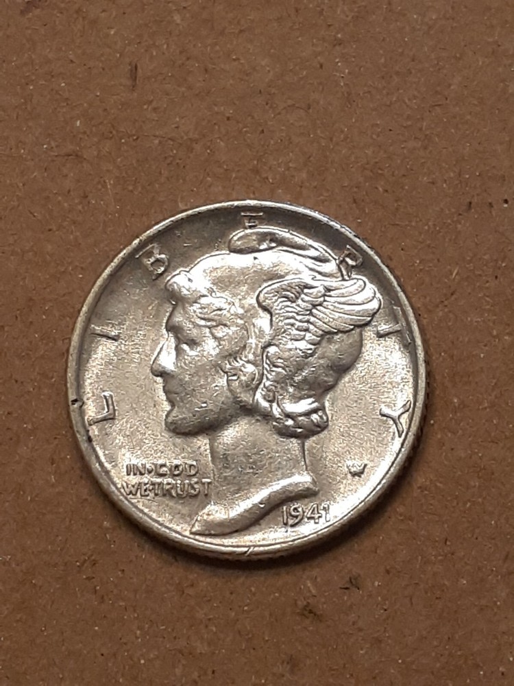 1941 MERCURY DIME