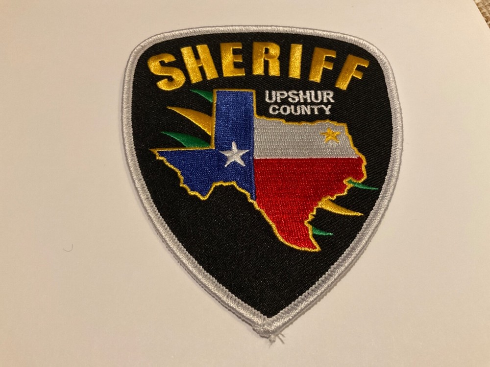 White Border Upshur County Sheriff State TEXAS TX