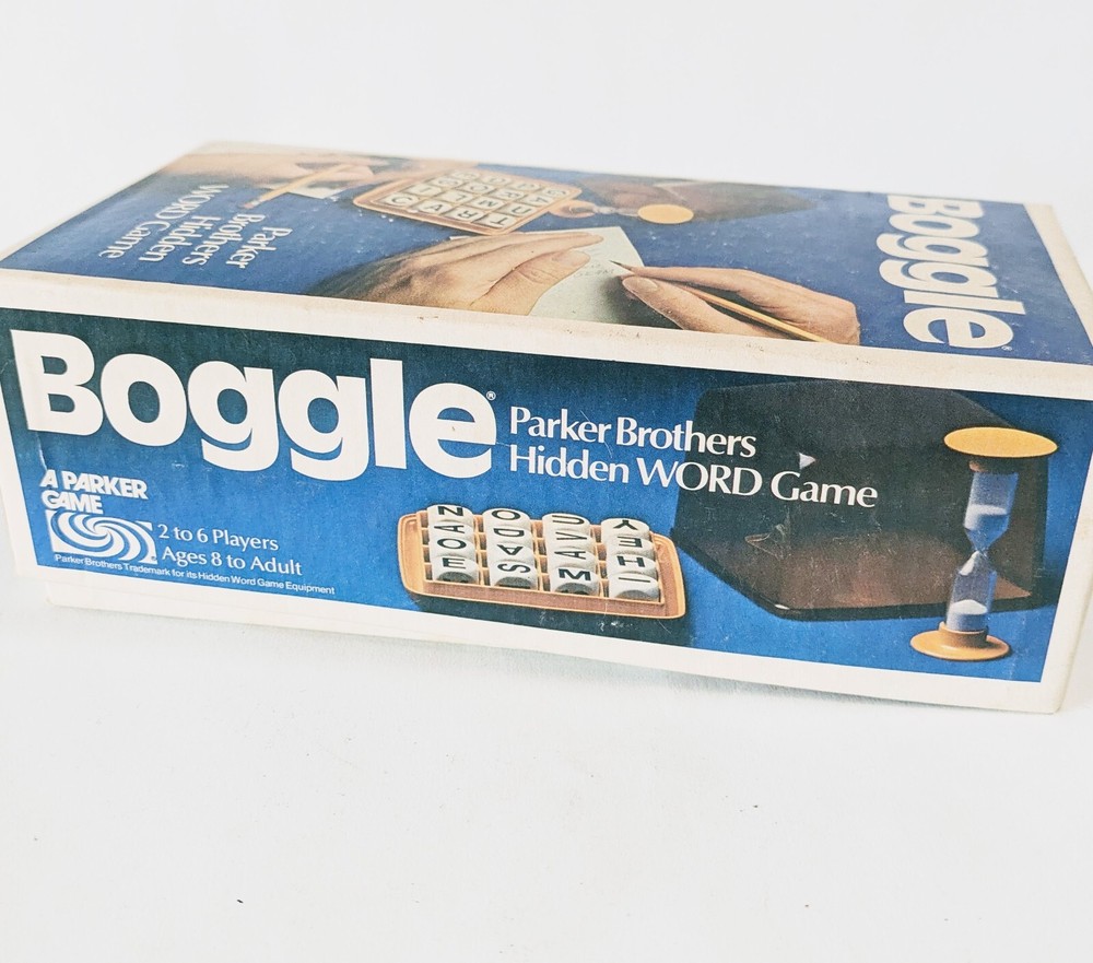 1976 Game Boggle Parker Brothers
