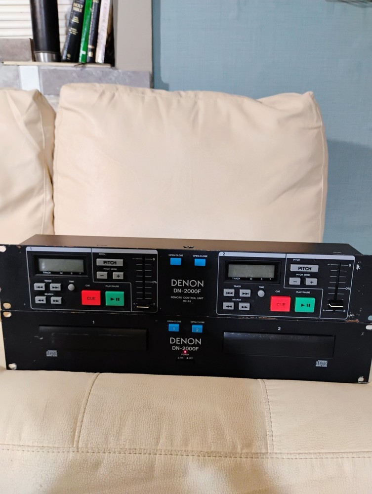 The listing is:(1)Denon DN-2000F MKII Dble CD Player WITHOUT Remote Control Unit