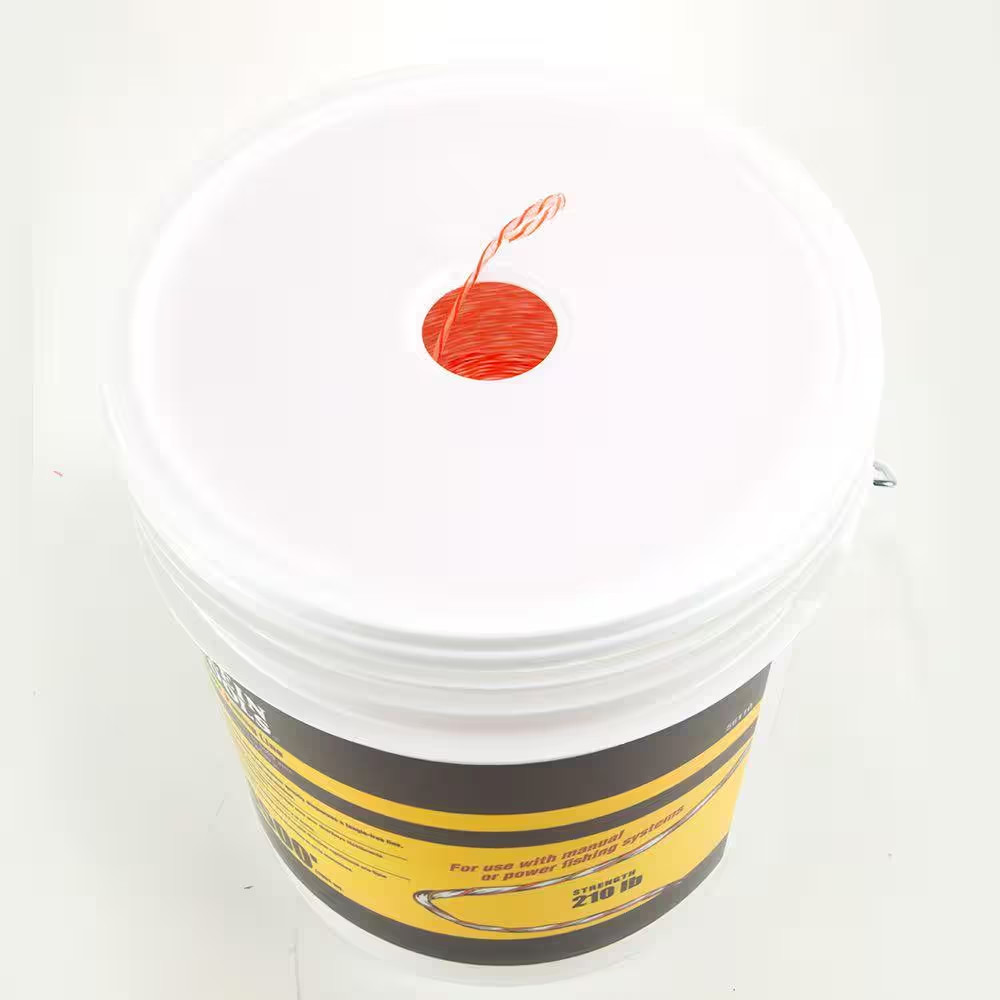 Poly Pull Line with Orange Tracer 6500-Foot