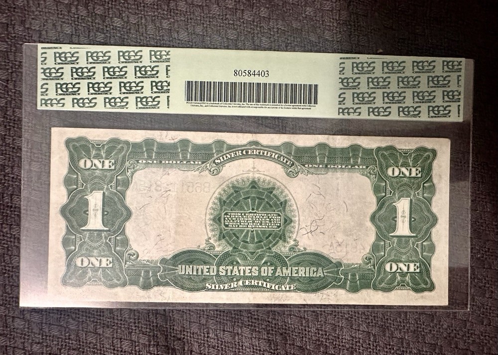 1899 $1 'Black Eagle' Silver Certificate PCGS 35