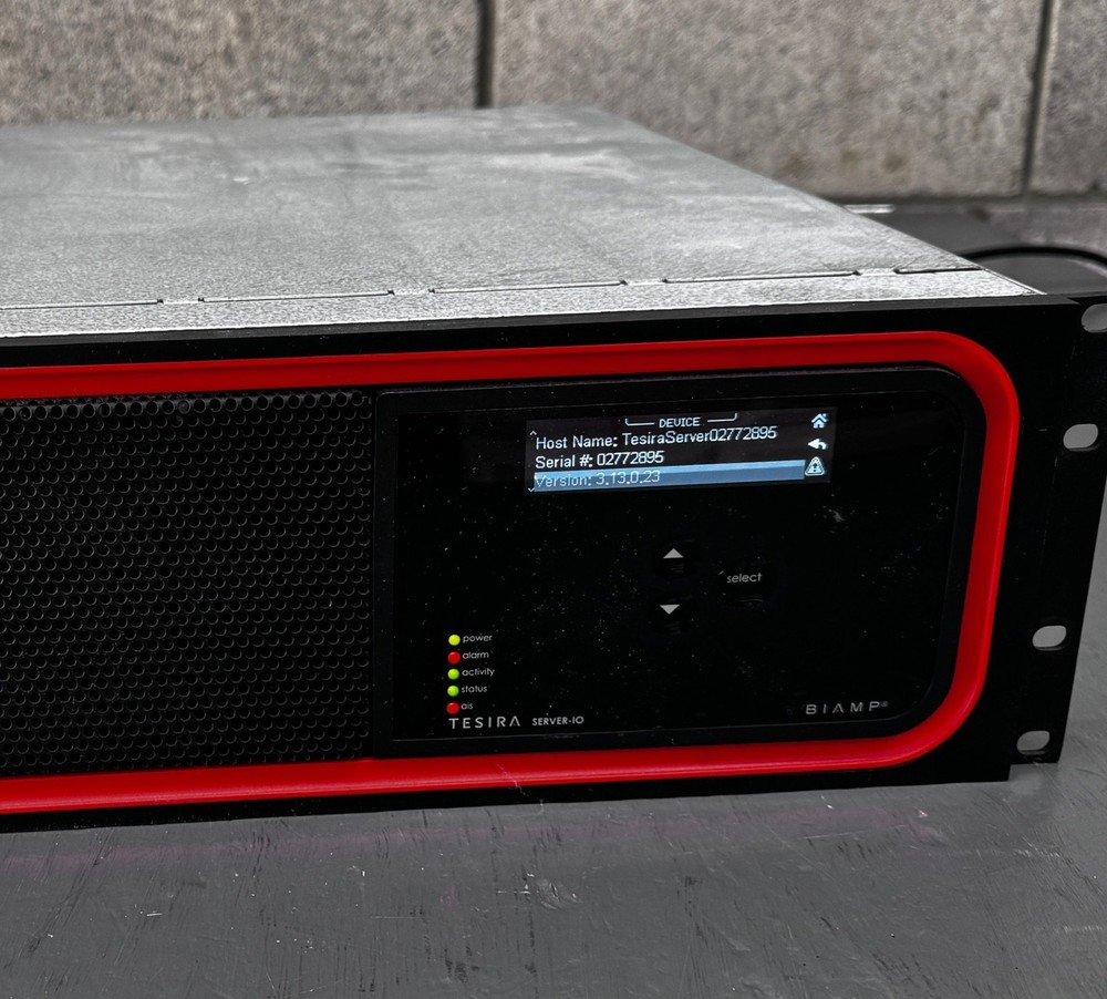 Tesira Server-IO Bi Amp with 10 cards