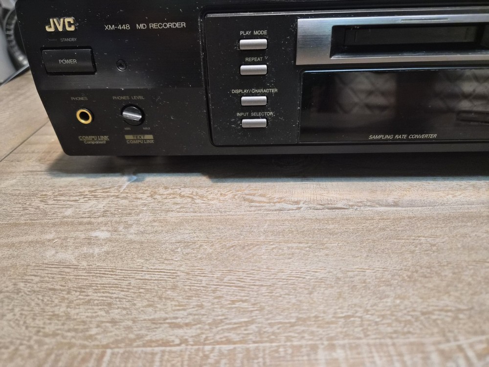 JVC XM-448 MiniDisc MD Recorder