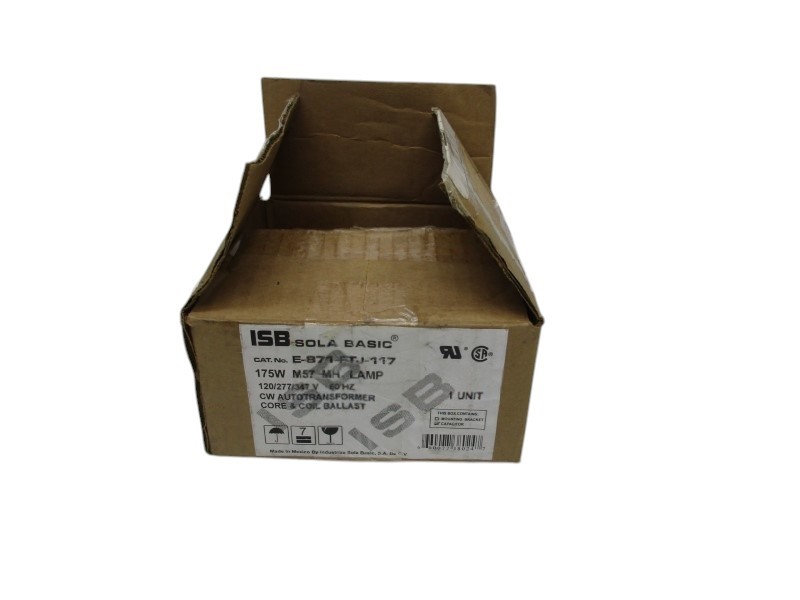 ISB SOLA BASIC E-871-FTJ-117 AUTOTRANSFORMER  NSMP