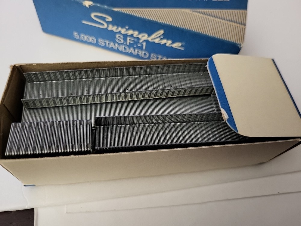 Vintage Swingline SF 1 Staples Open Box