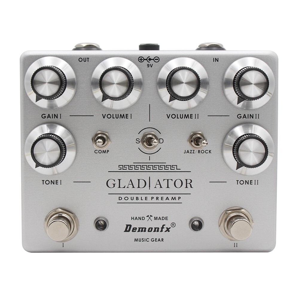 Demonfx GLADIATOR DOUBLE PREAMP Just arrived Fast U.S. Ship