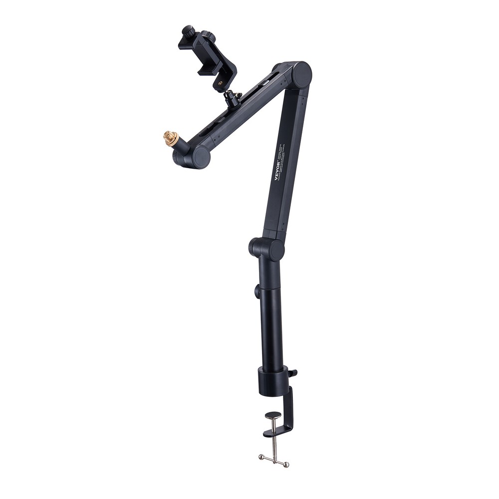 VEVOR Microphone Boom Arm with Desk Mount 360° Rotatable Adjustable Mic Stand