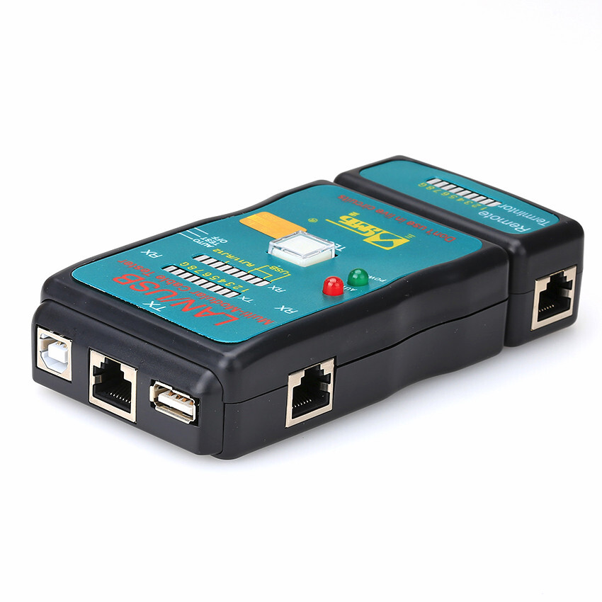 CT-168 Multi-Modular Network Cat5 RJ11 Ethernet Hot Cable LAN USB NEW