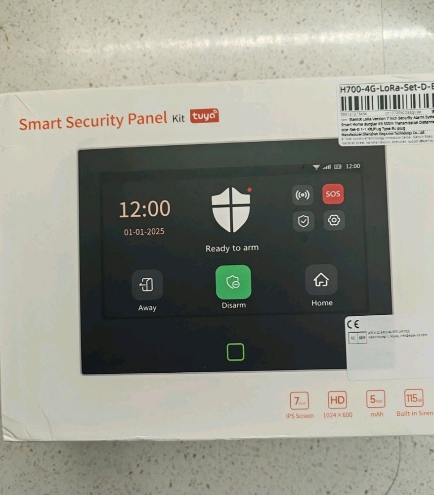 wireless wifi home alarm kit