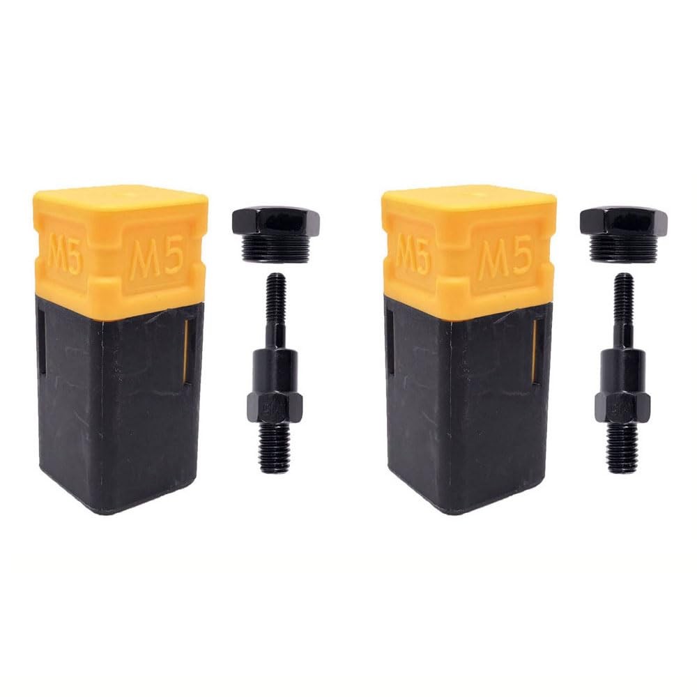 2 PCS Riveting Nut Tool Replacement Mandrel for Rivnut Tool Metric Size M5