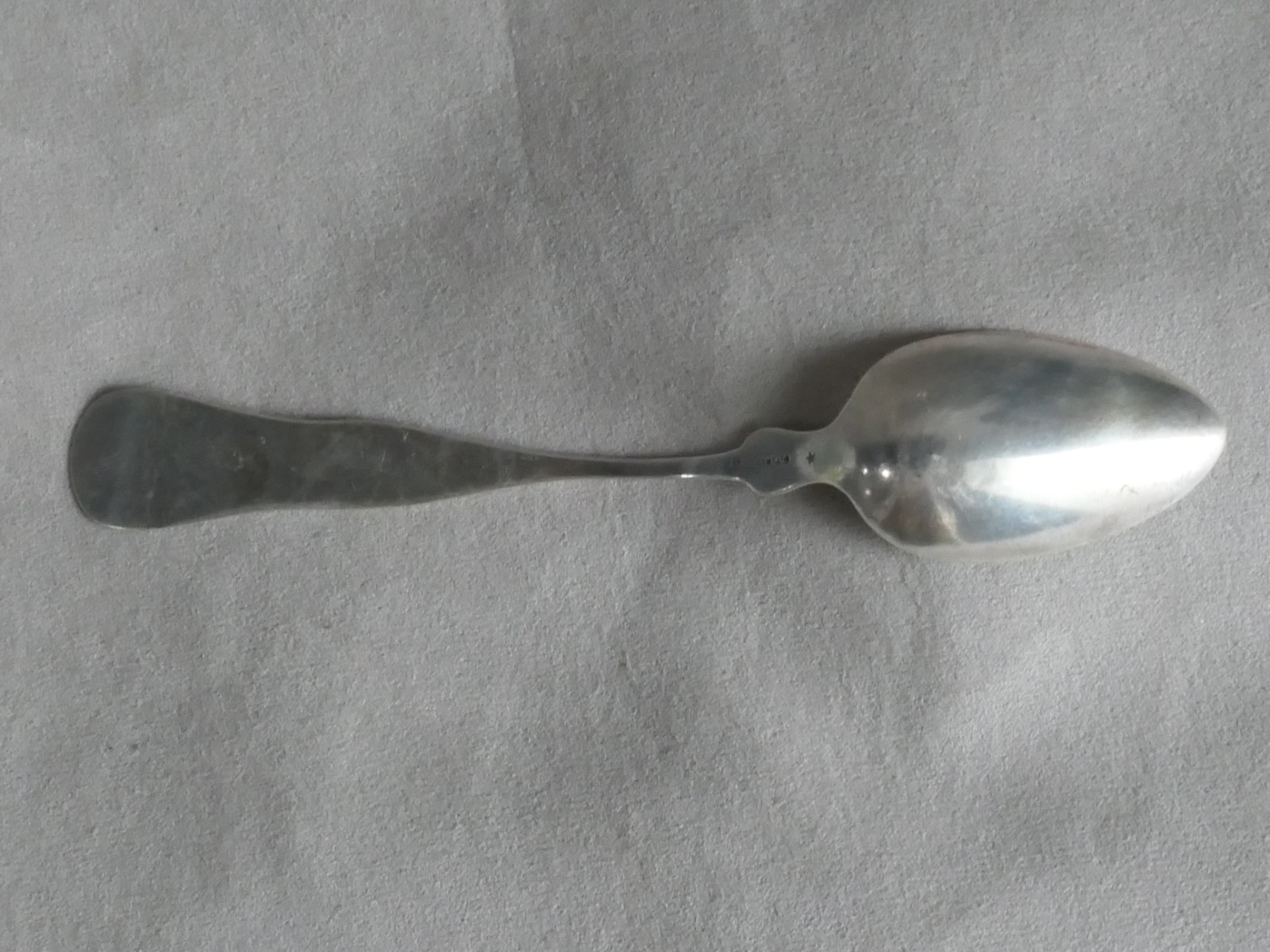 American Coin Silver Spoon C.T. RIDGWAY Nashua NH 8” : 26.6g