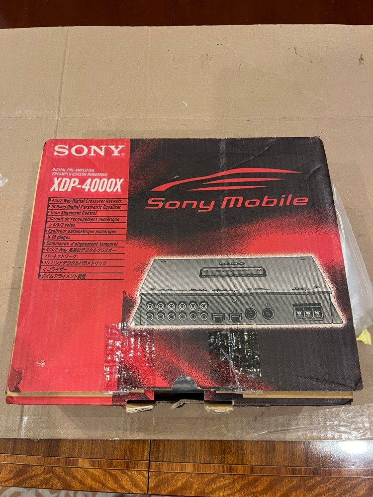 Sony XDP-4000X Mobile ES Digital Sound Processor Crossover Equalizer