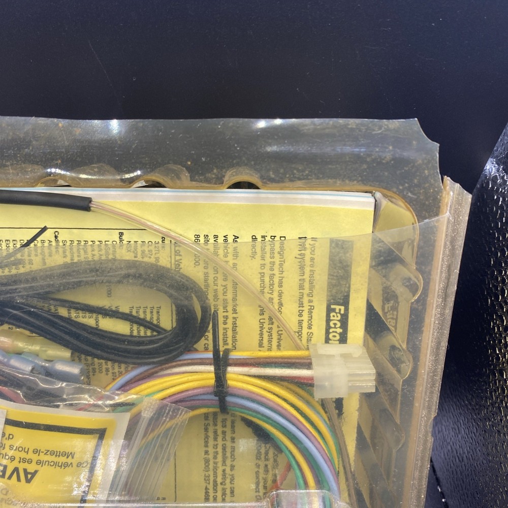 Ready Start 24727 Remote Car Starter Kit Module Wiring VHS Manual