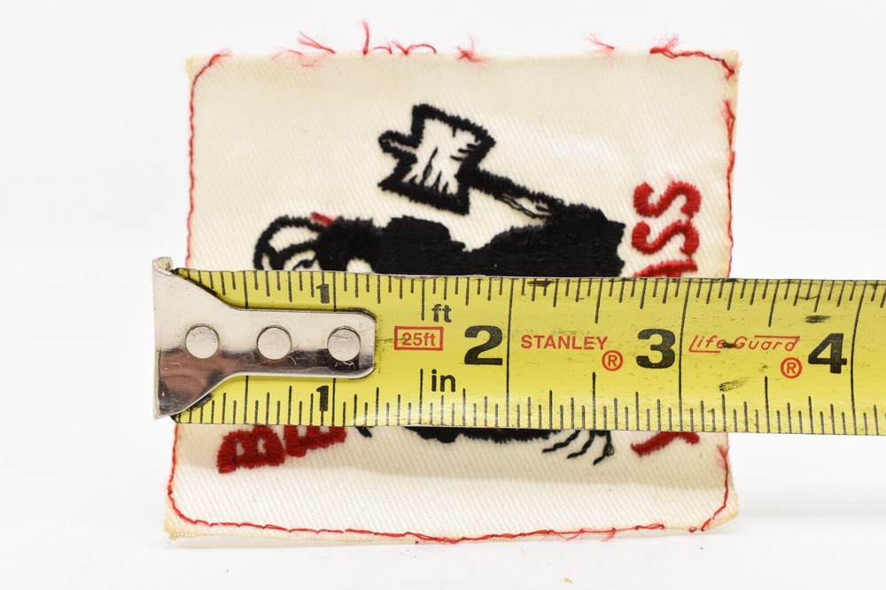 Vintage 1970's Beep Beep Yurass Patch 3" X 3.25"