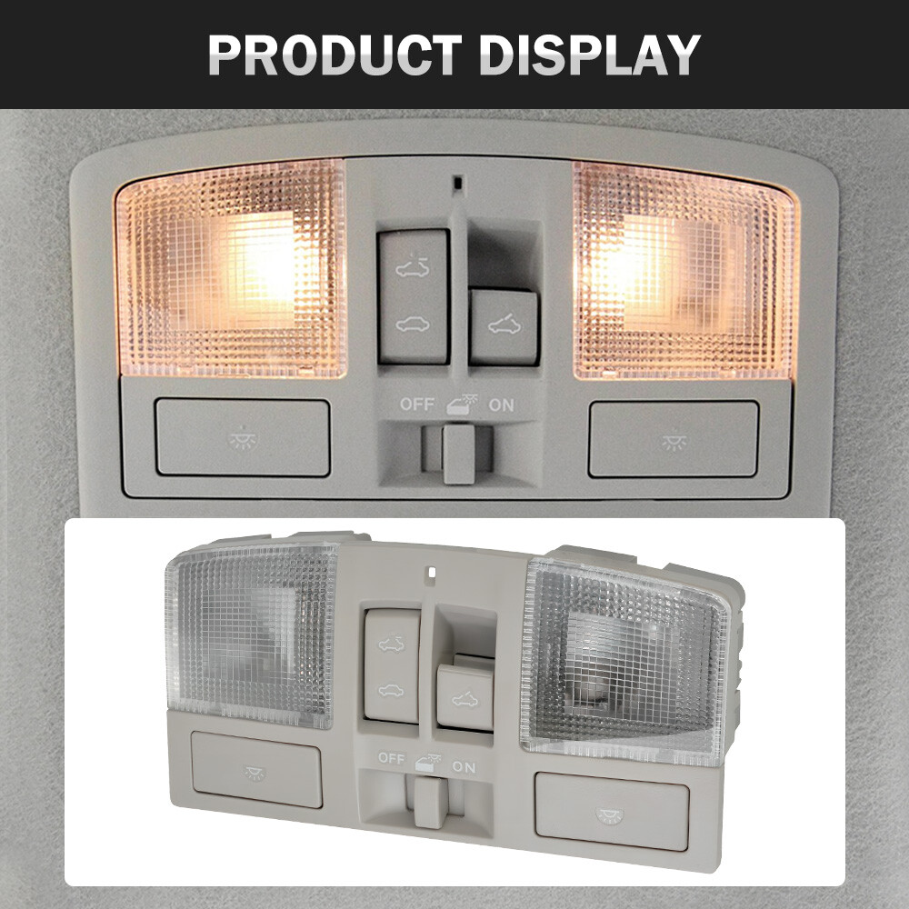 Overhead Console BBM669970B75 For Mazda3 2009-2013 w/Sunroof Switch w/Lights New