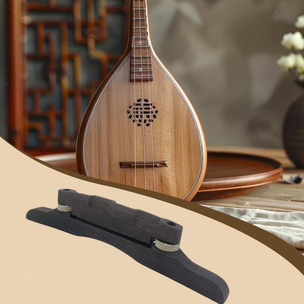 Mandolin Bridge Replacement Part for Musicians Sturdy Professional Adjustable