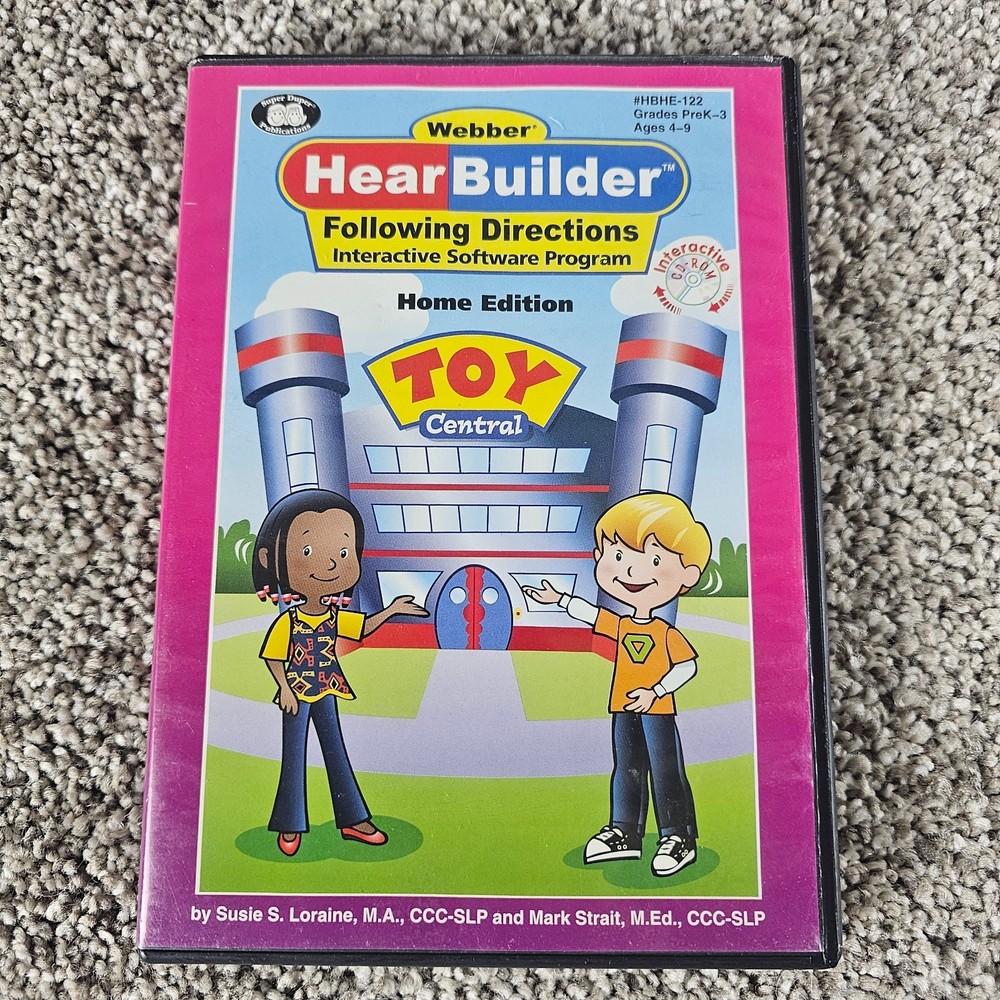Webber HearBuilder Following Direction & Basic Concepts Home Edition CD HBHE-122