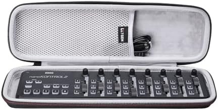 Hard Case for Korg Nano Slim Line MIDI Keyboard Controller Pads