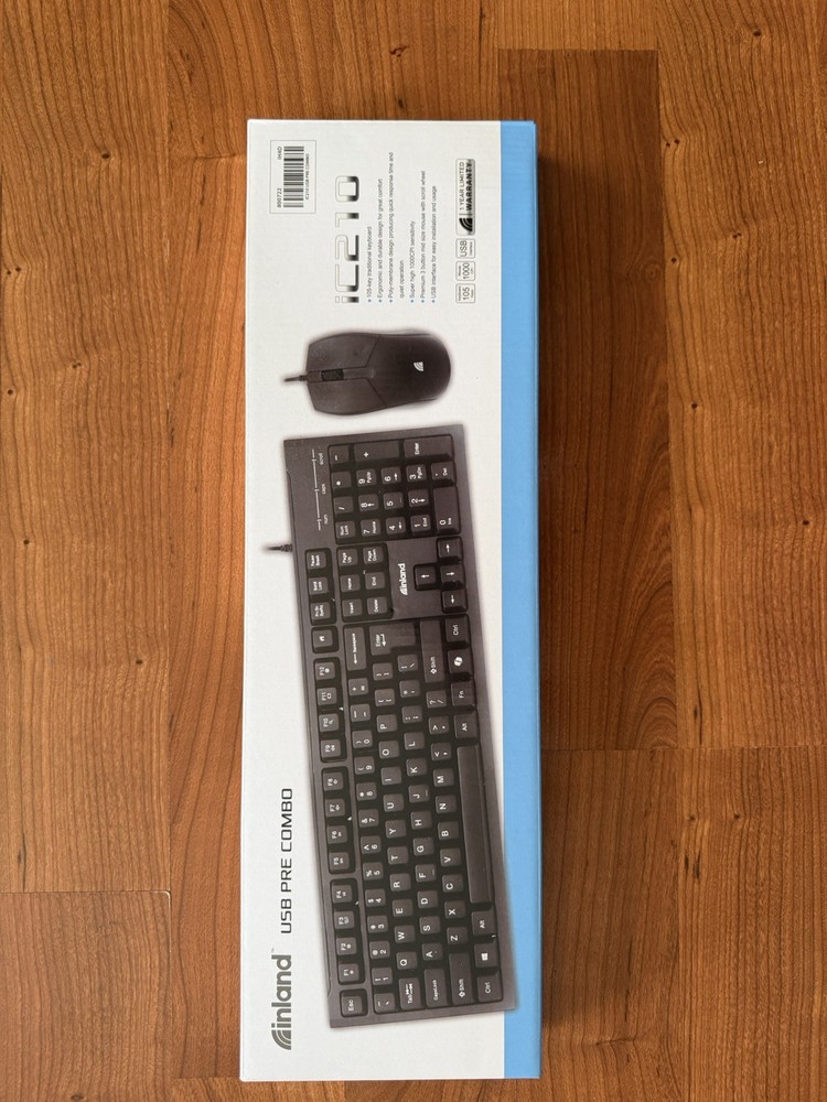 MicroCnter Inland USB Pre Combo IC210 Keyboard - New