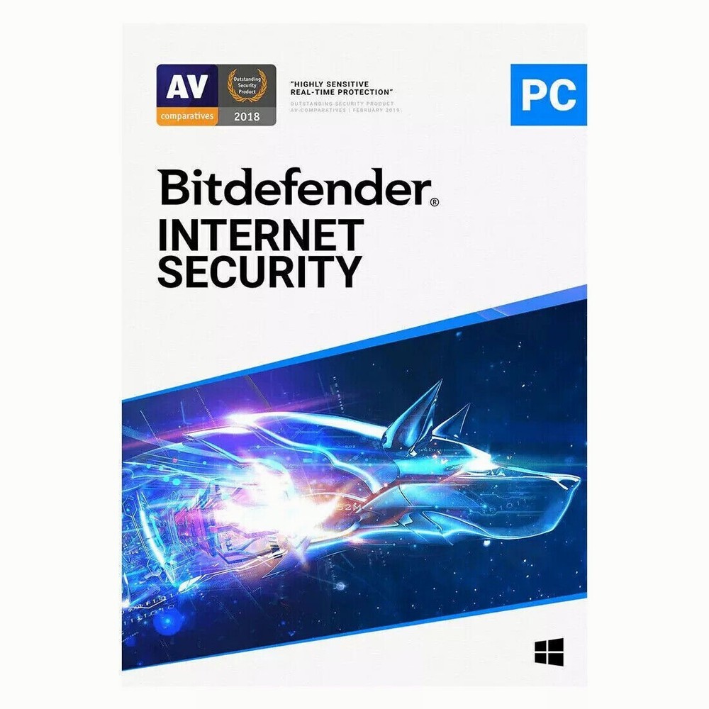 Bitdefender Internet Security - 1 Year 1 Device (Windows Only)