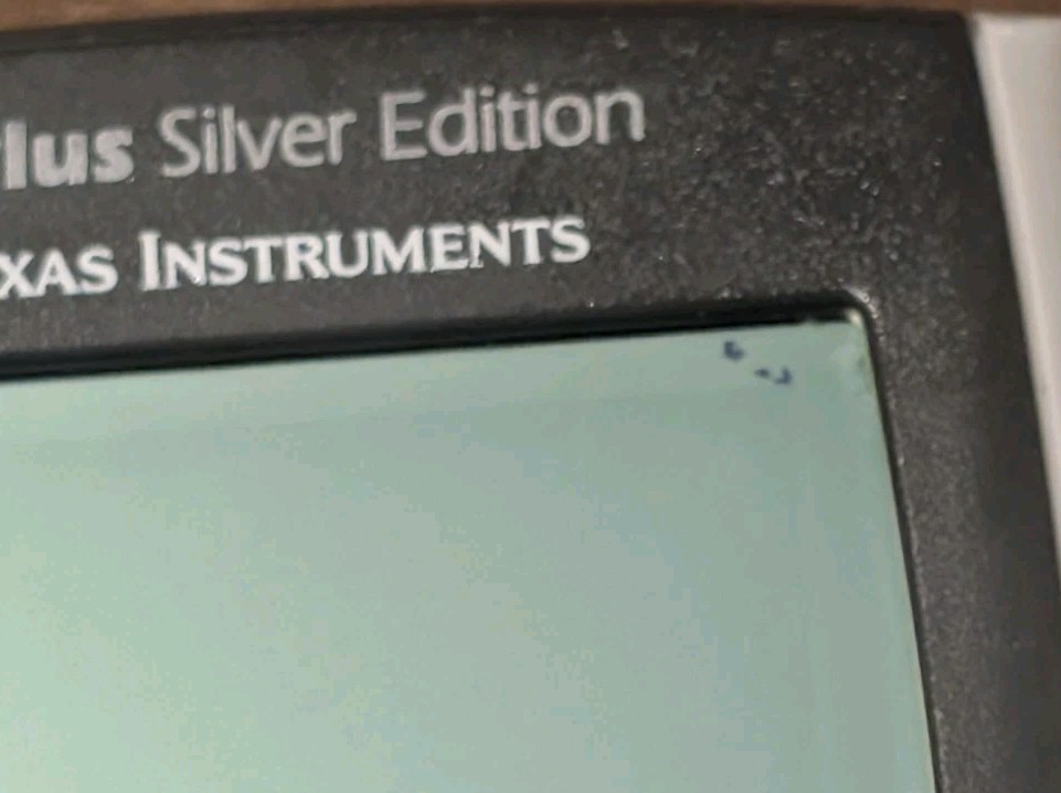 Texas Instruments TI-83 Plus Silver Edition Graphing Calculator White Case