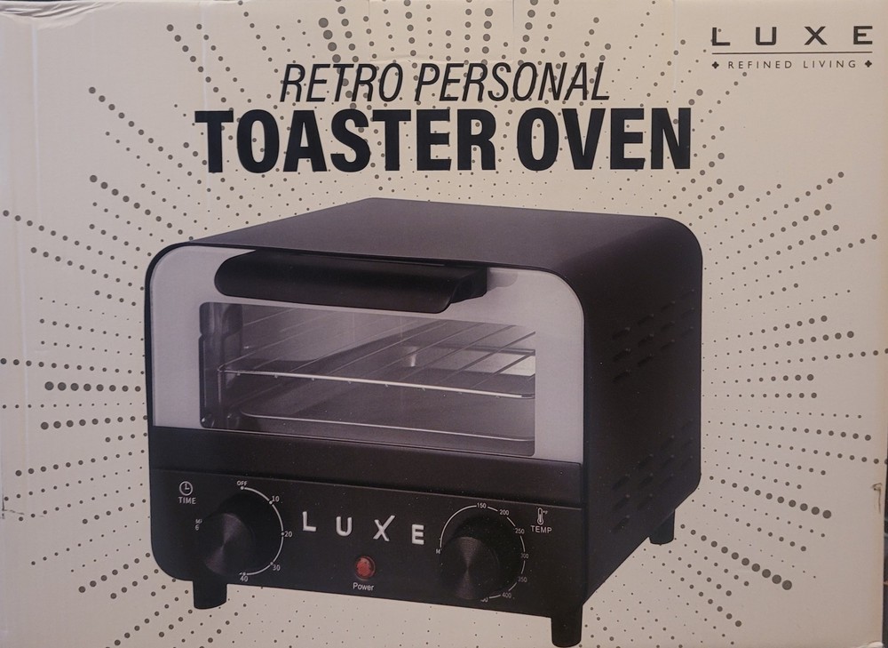 Luxe Retro Personal Toaster Oven