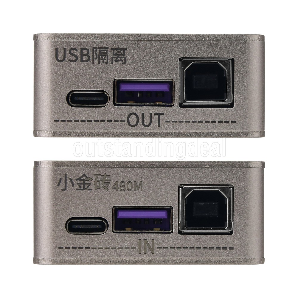 MaxGeek 480M USB Isolation Filter Power Filter Features Enhanced Power Supply