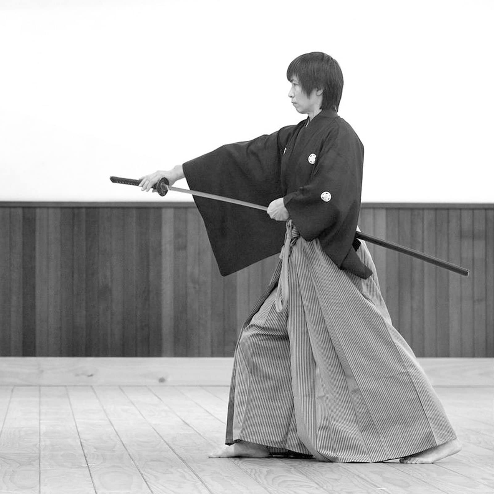 Gekufa Katana Holder Waist Adjustable Samurai Sword Belt Holster Medieval Kat...