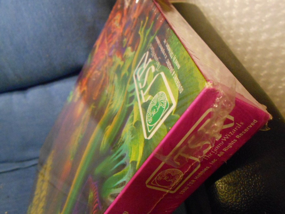 TSR Dungeons & Dragons Basic Boxed Set 8th Print 1981 w/Dice Sealed SW!