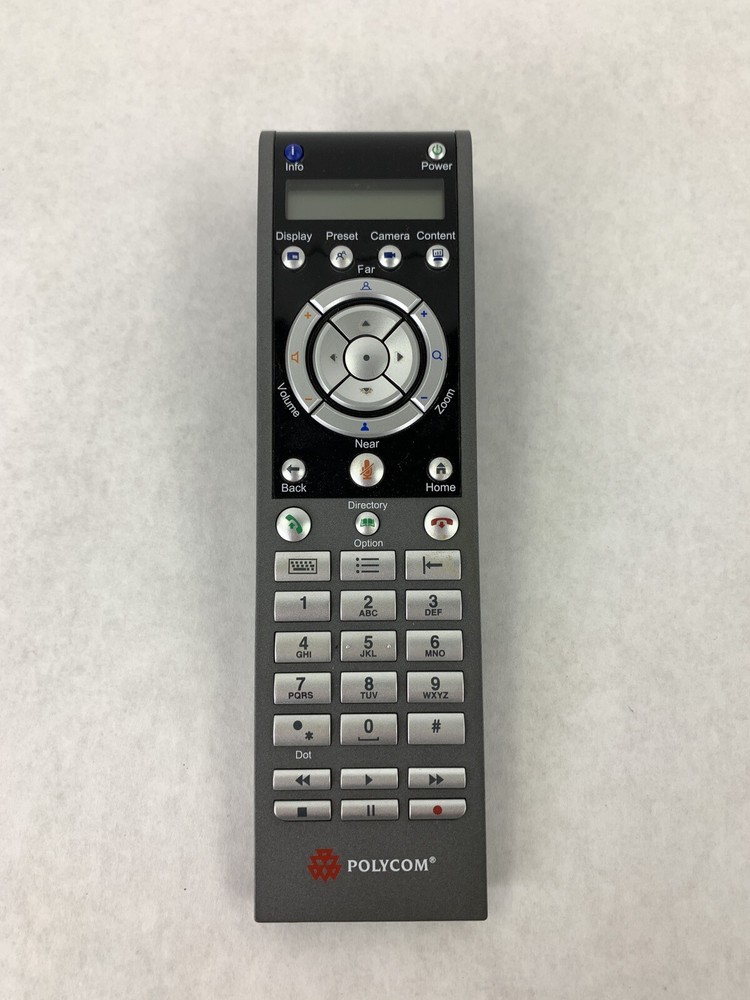 Polycom Remote Control 20121029 MT12036 Power Tested