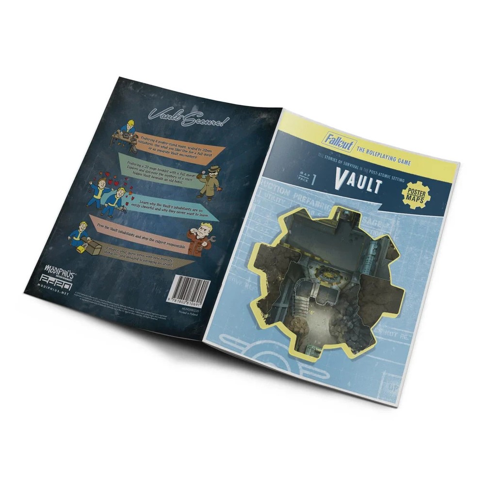 Fallout: The Roleplaying Game - Map Pack 1: Vault ($62 MSRP)